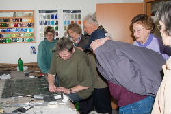 Besuch in der Werkstatt