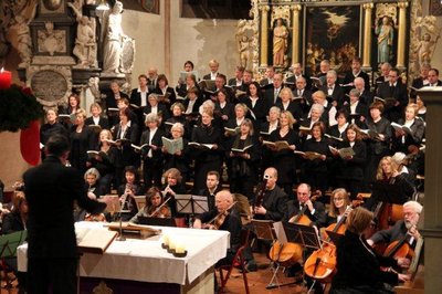 Die Bachkantorei beim Weihnachtsoratorium